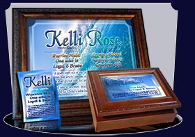 PC-WA03, Name Meaning Card, Wallet Sized, with Bible Verse, personalized, ocean wave tidal kelli