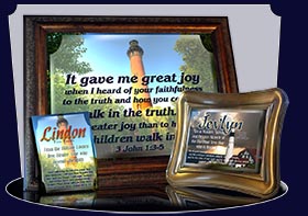 PC-LH37, Name Meaning Card, Wallet Sized, with Bible Verse, personalized, lighthouse light jevlyn