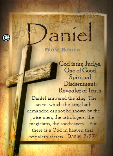Meaning for the Name Daniel  